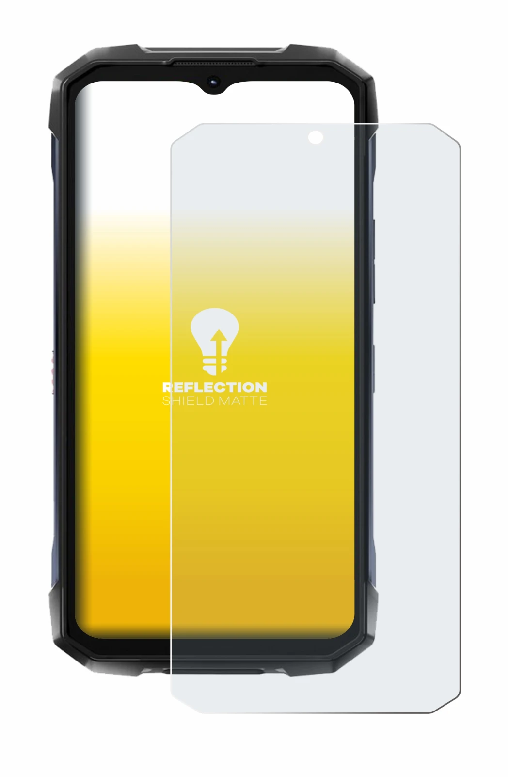 Imagen del dispositivo Hotwav Hyper 7 Pro con una amplia variedad de protectores de pantalla.