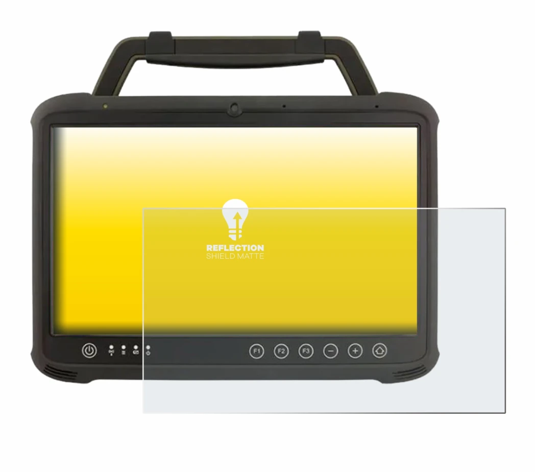 Imagen del dispositivo Winmate M133WK con una amplia variedad de protectores de pantalla.