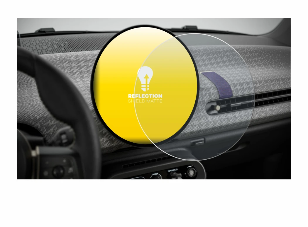 Imagen del dispositivo Mini Cooper Electric BJ 2024 con una amplia variedad de protectores de pantalla.