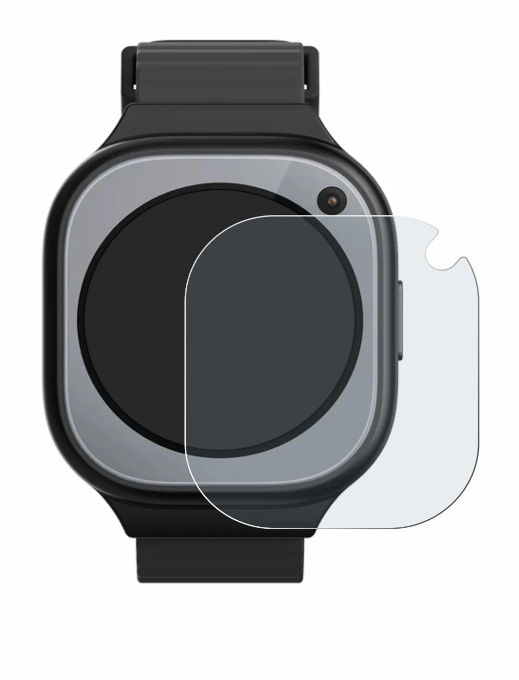 Imagen del dispositivo Xplora X6Pro con una amplia variedad de protectores de pantalla.