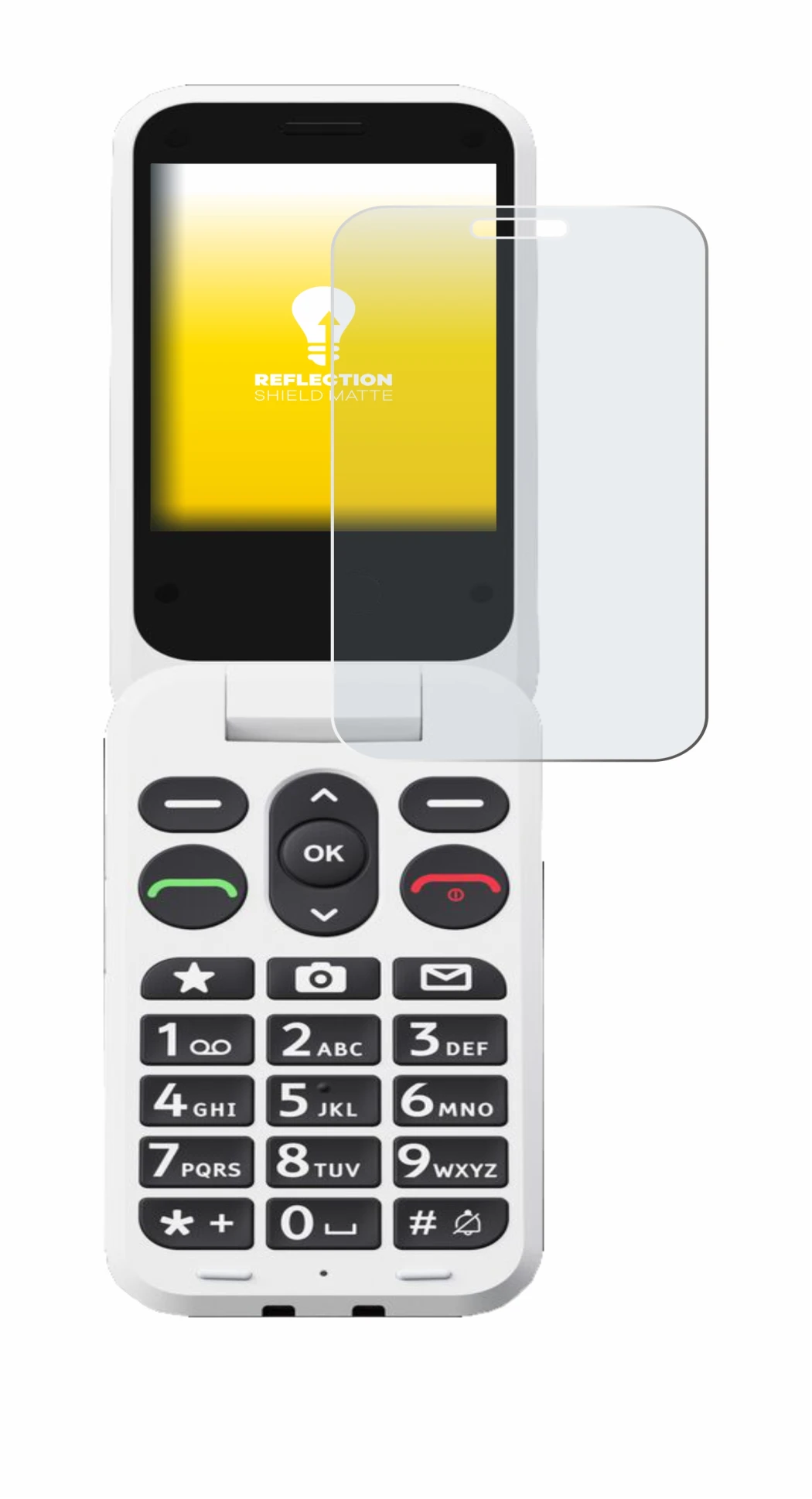 Imagen del dispositivo Doro Leva L20 con una amplia variedad de protectores de pantalla.