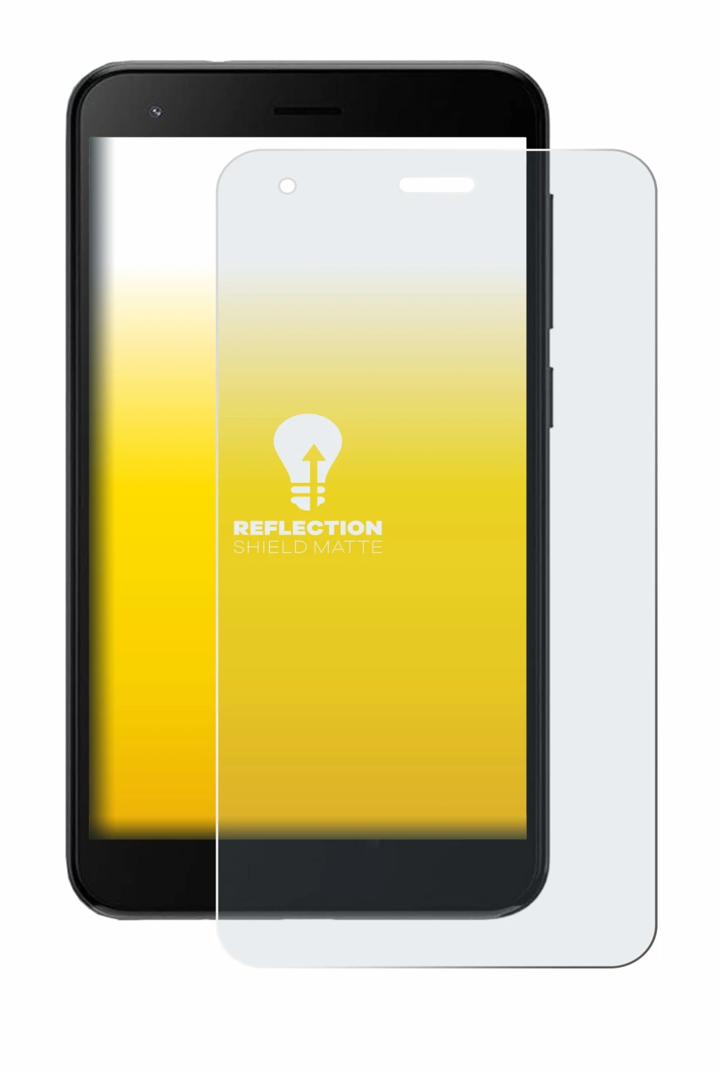 Imagen del dispositivo ZTE Blade A35 lite con una amplia variedad de protectores de pantalla.