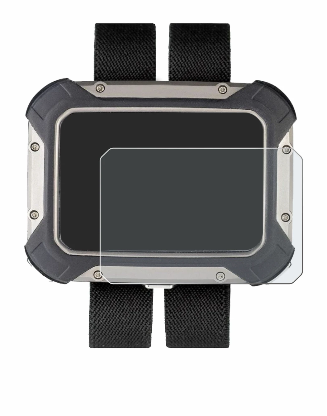 Imagen del dispositivo Apeks DSX con una amplia variedad de protectores de pantalla.