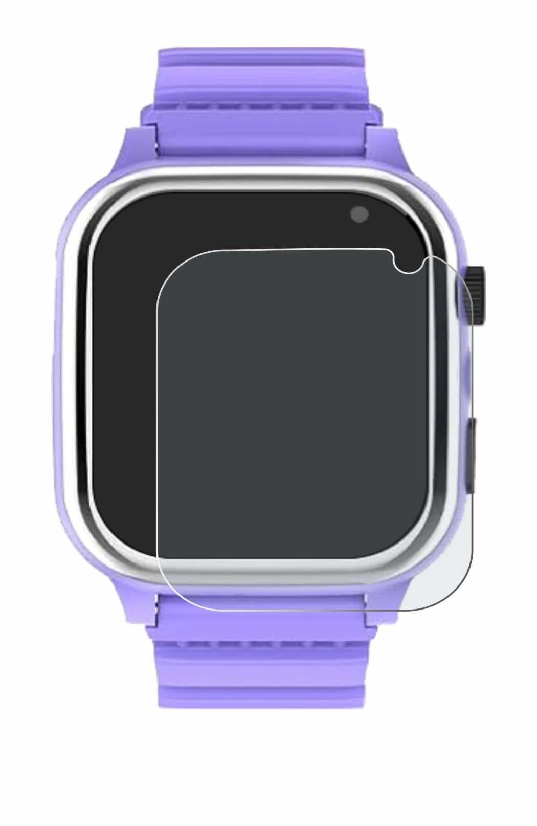 Imagen del dispositivo Jubunrer Kids Smartwatch con una amplia variedad de protectores de pantalla.