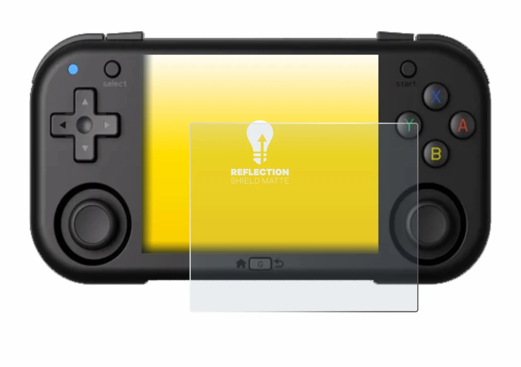 Imagen del dispositivo Magicx Mini Zero 28 con una amplia variedad de protectores de pantalla.