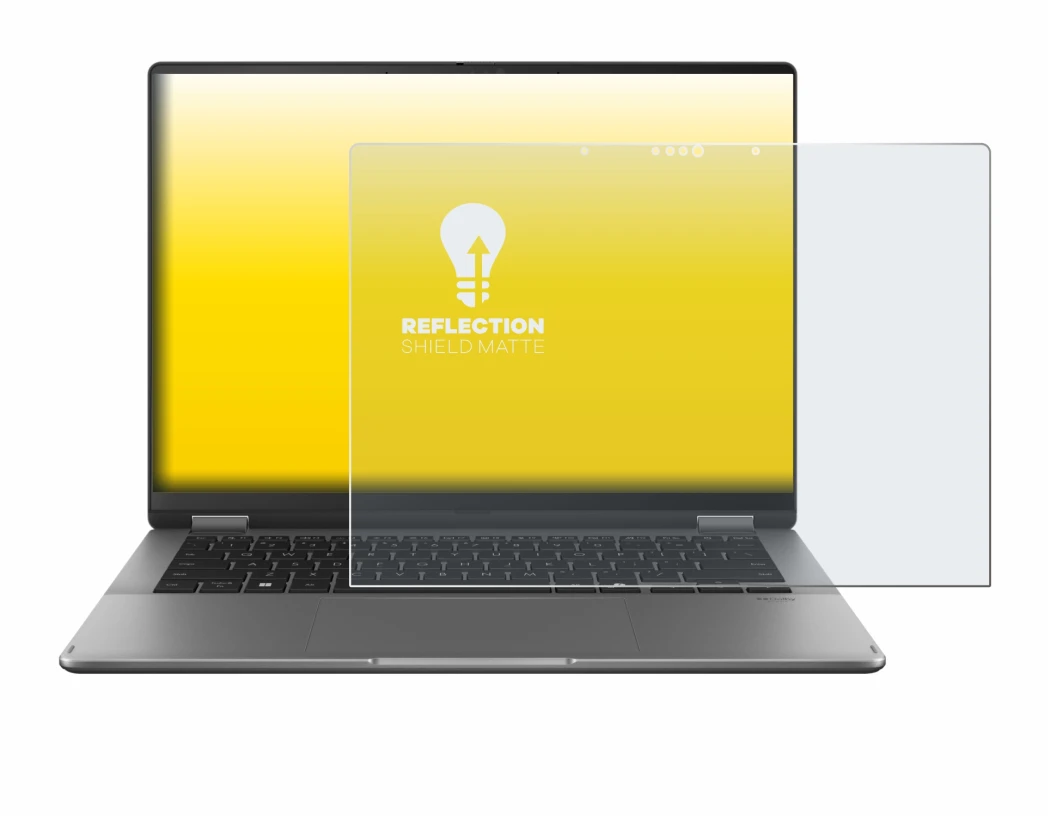 Imagen del dispositivo ASUS Vivobook 14 Flip TP3407 con una amplia variedad de protectores de pantalla.