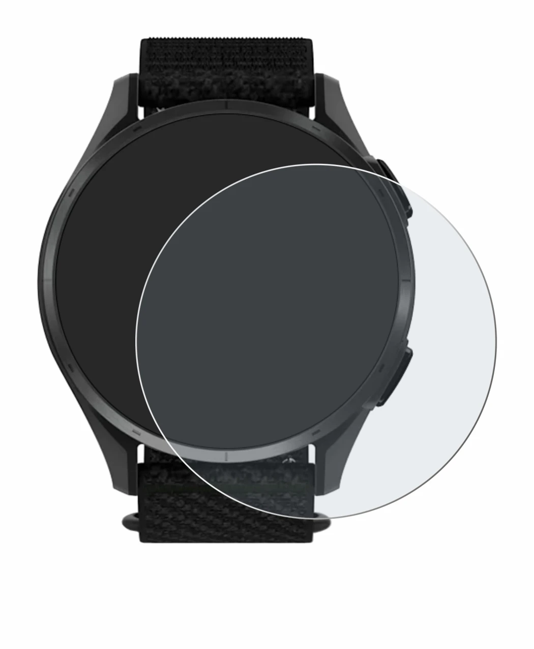 Imagen del dispositivo Garmin Approach S50 con una amplia variedad de protectores de pantalla.