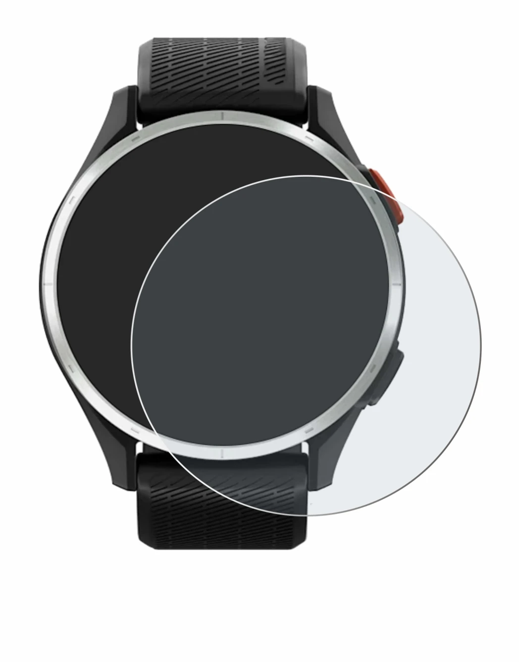 Imagen del dispositivo Garmin Approach S44 con una amplia variedad de protectores de pantalla.