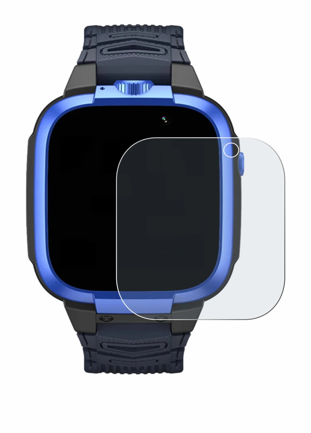 Imagen del dispositivo Xiaomi Mibro Kids Z3 con una amplia variedad de protectores de pantalla.