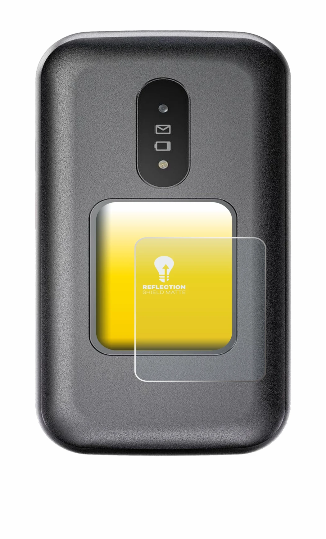 Imagen del dispositivo Doro 2880 (Pantalla exterior) con una amplia variedad de protectores de pantalla.