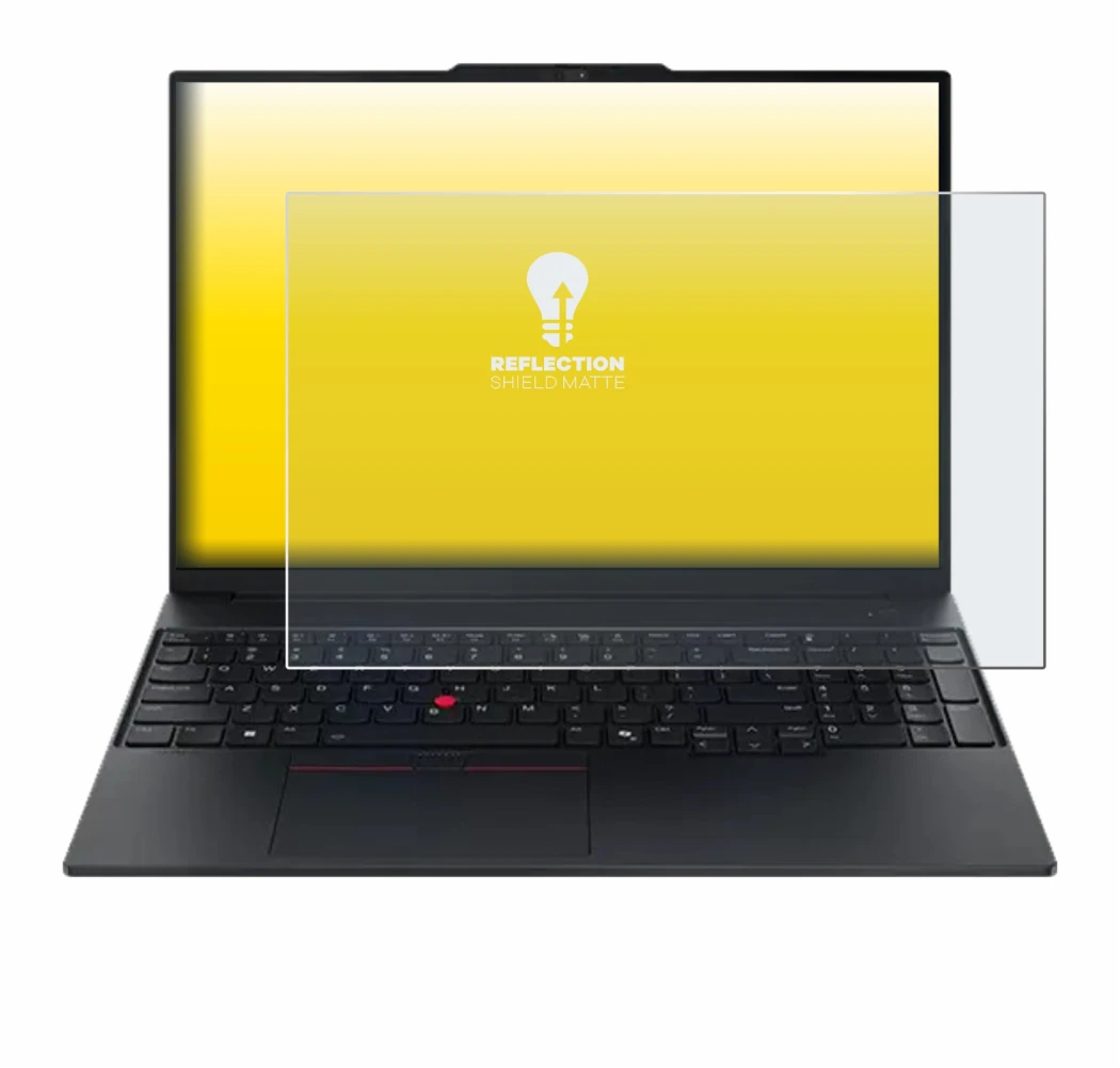 Imagen del dispositivo Lenovo ThinkPad E16 Gen 3 con una amplia variedad de protectores de pantalla.