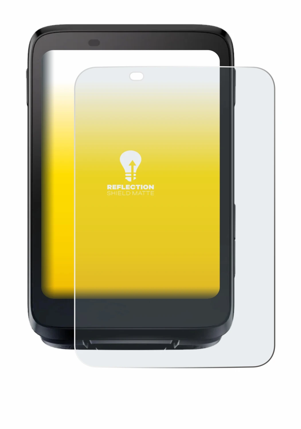 Imagen del dispositivo iGPSPORT BiNavi con una amplia variedad de protectores de pantalla.