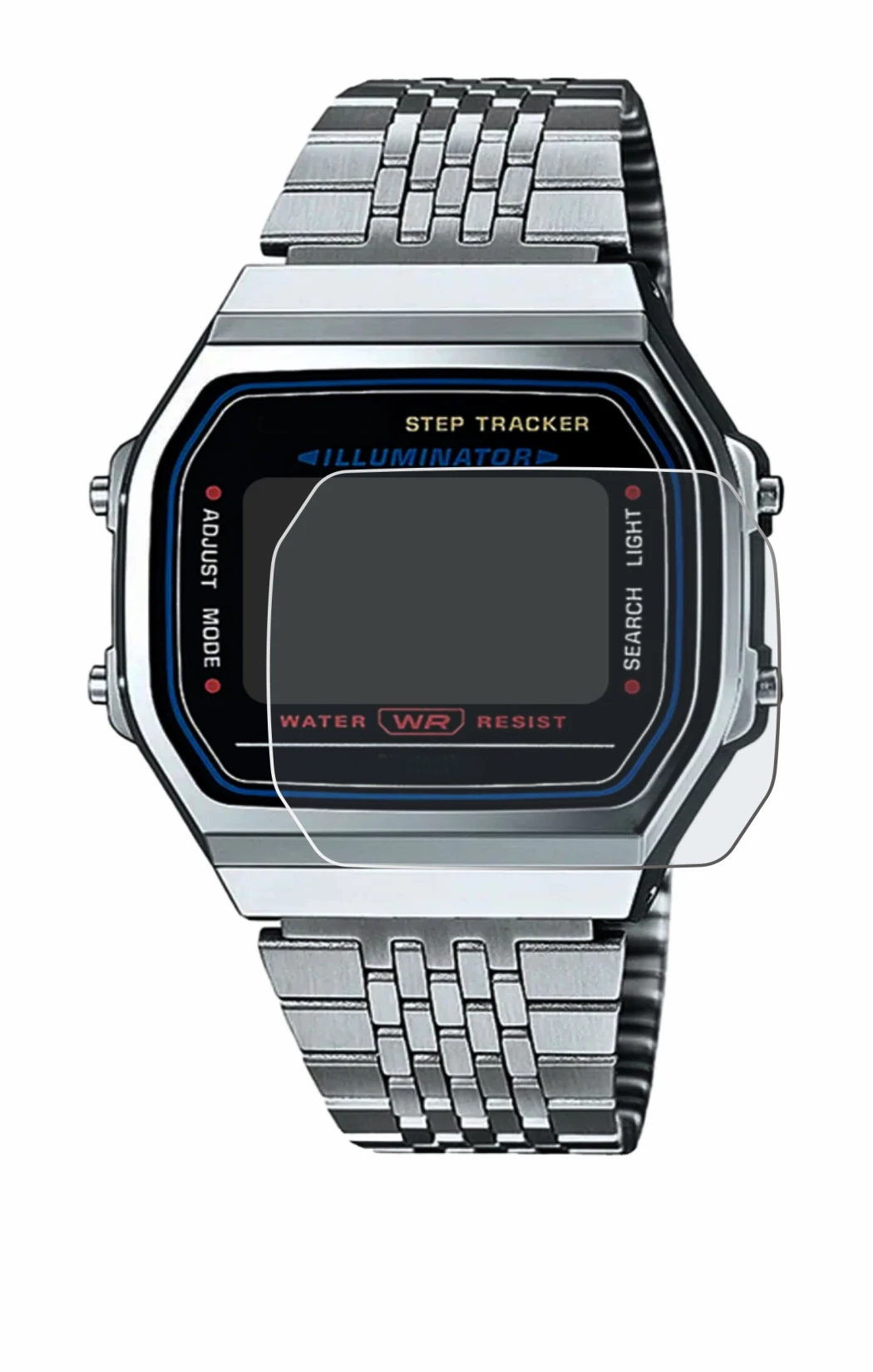 Imagen del dispositivo Casio iconic ABL-100WE-1A con una amplia variedad de protectores de pantalla.
