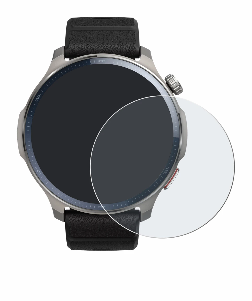 Imagen del dispositivo Huami Amazfit Balance 2 con una amplia variedad de protectores de pantalla.