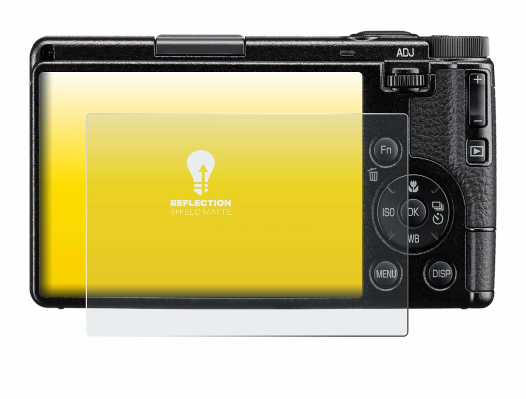 Imagen del dispositivo Ricoh GR IV 2025 con una amplia variedad de protectores de pantalla.