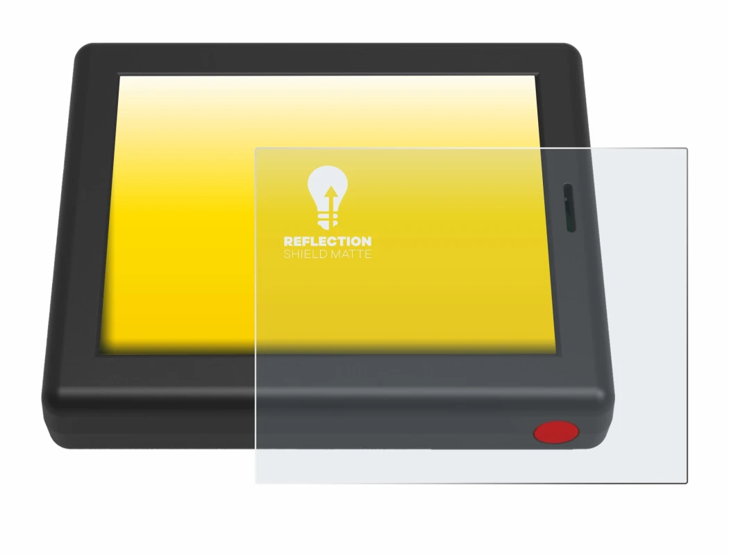 Imagen del dispositivo XC Tracer Maxx III con una amplia variedad de protectores de pantalla.
