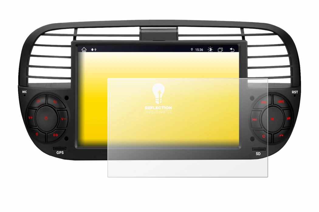 Imagen del dispositivo Xtrons IA7250FLBS con una amplia variedad de protectores de pantalla.