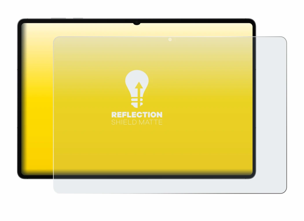 Imagen del dispositivo Samsung Galaxy Tab S11 Ultra con una amplia variedad de protectores de pantalla.