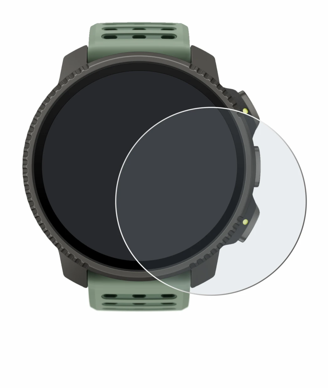 Imagen del dispositivo Suunto Vertical 2 con una amplia variedad de protectores de pantalla.