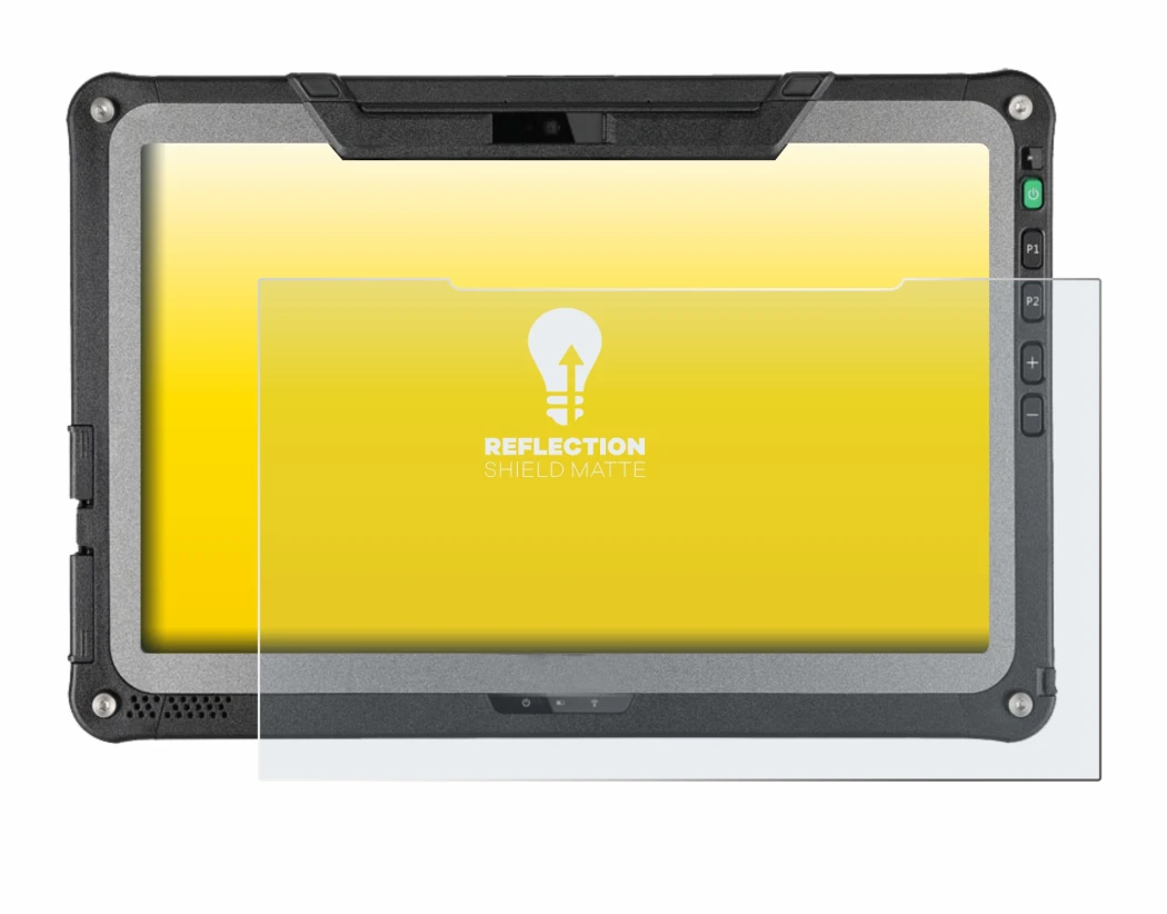 Imagen del dispositivo Getac F110 G7 con una amplia variedad de protectores de pantalla.