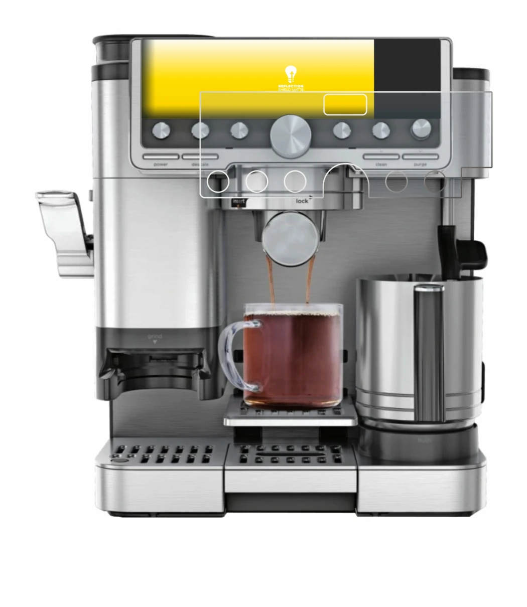 Imagen del dispositivo Ninja Luxe Cafe Pro ES701EU con una amplia variedad de protectores de pantalla.