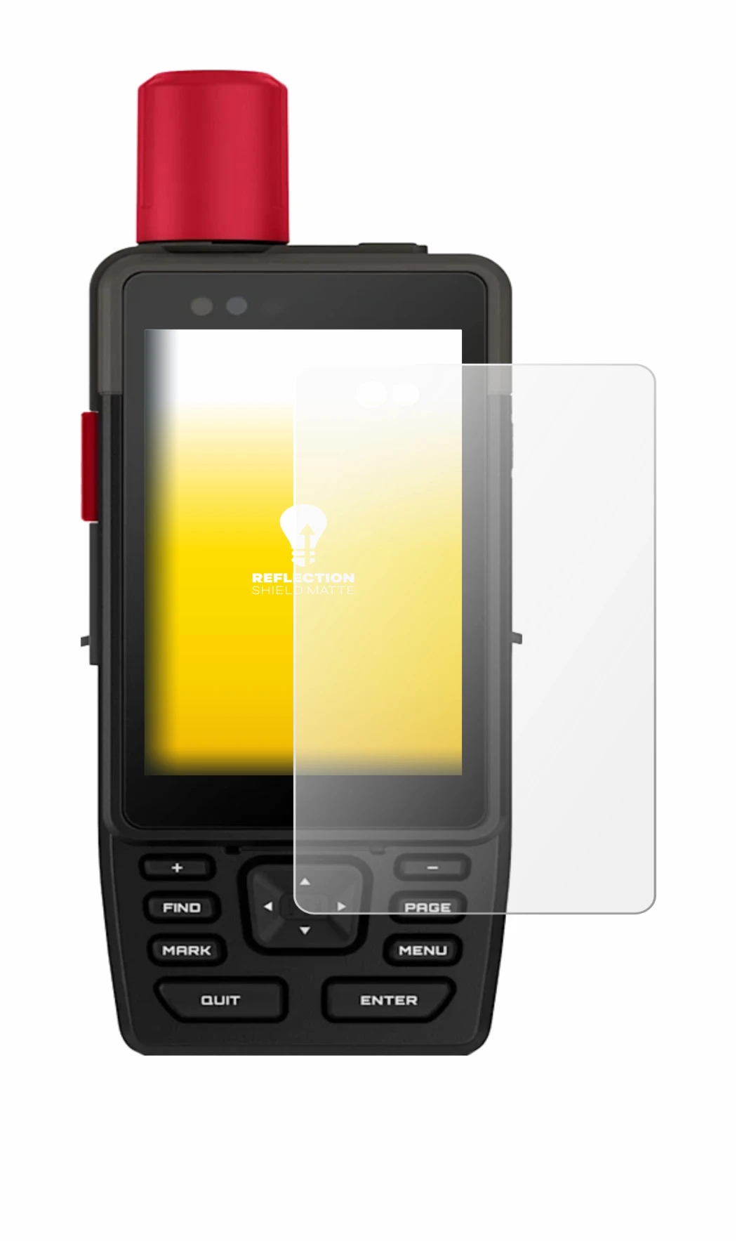 Imagen del dispositivo Garmin GPSMAP H1i Plus con una amplia variedad de protectores de pantalla.