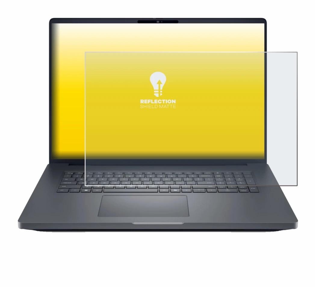 Imagen del dispositivo Dell Pro Max Plus 18 con una amplia variedad de protectores de pantalla.