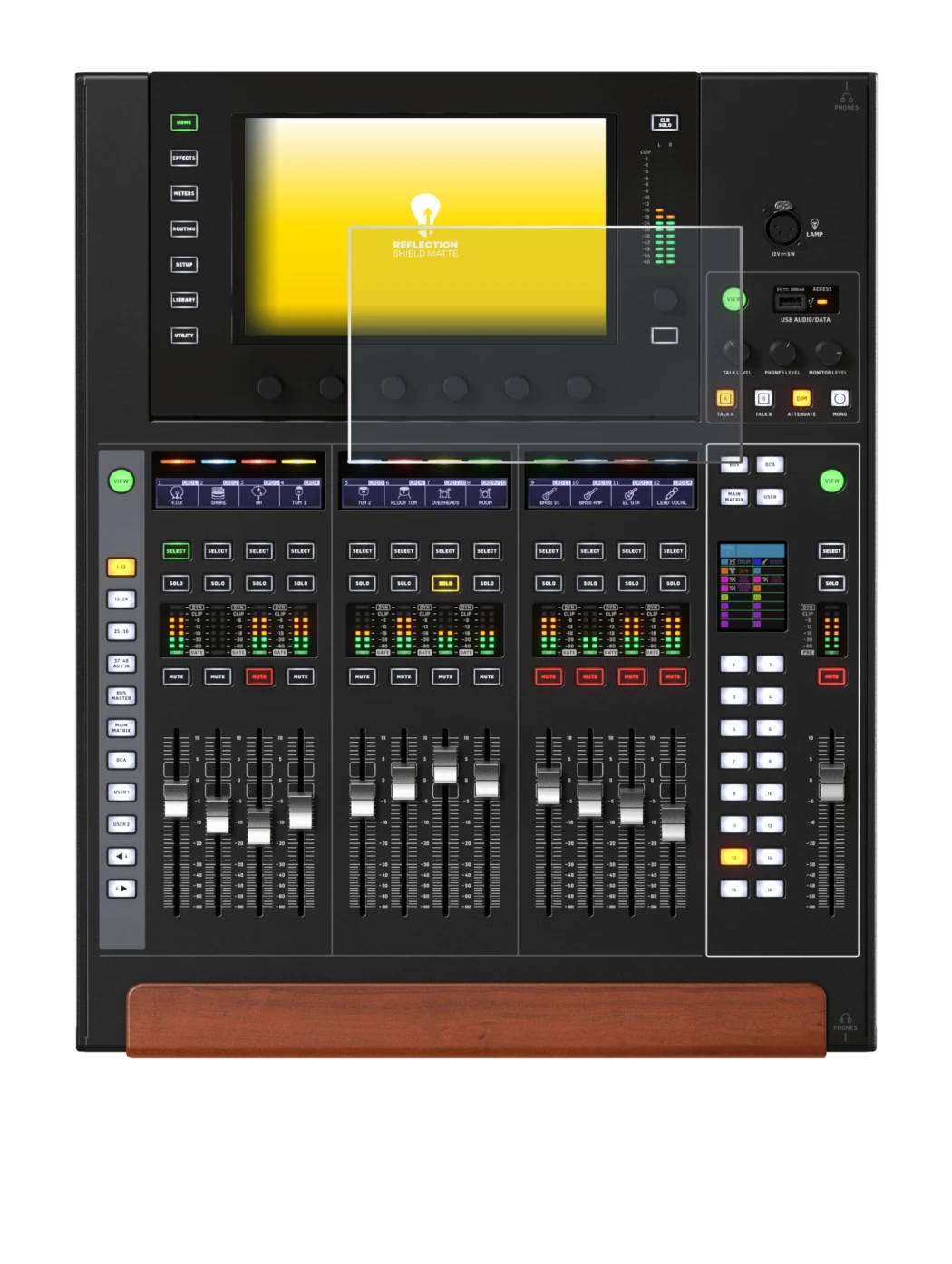 Imagen del dispositivo Behringer Wing Compact con una amplia variedad de protectores de pantalla.