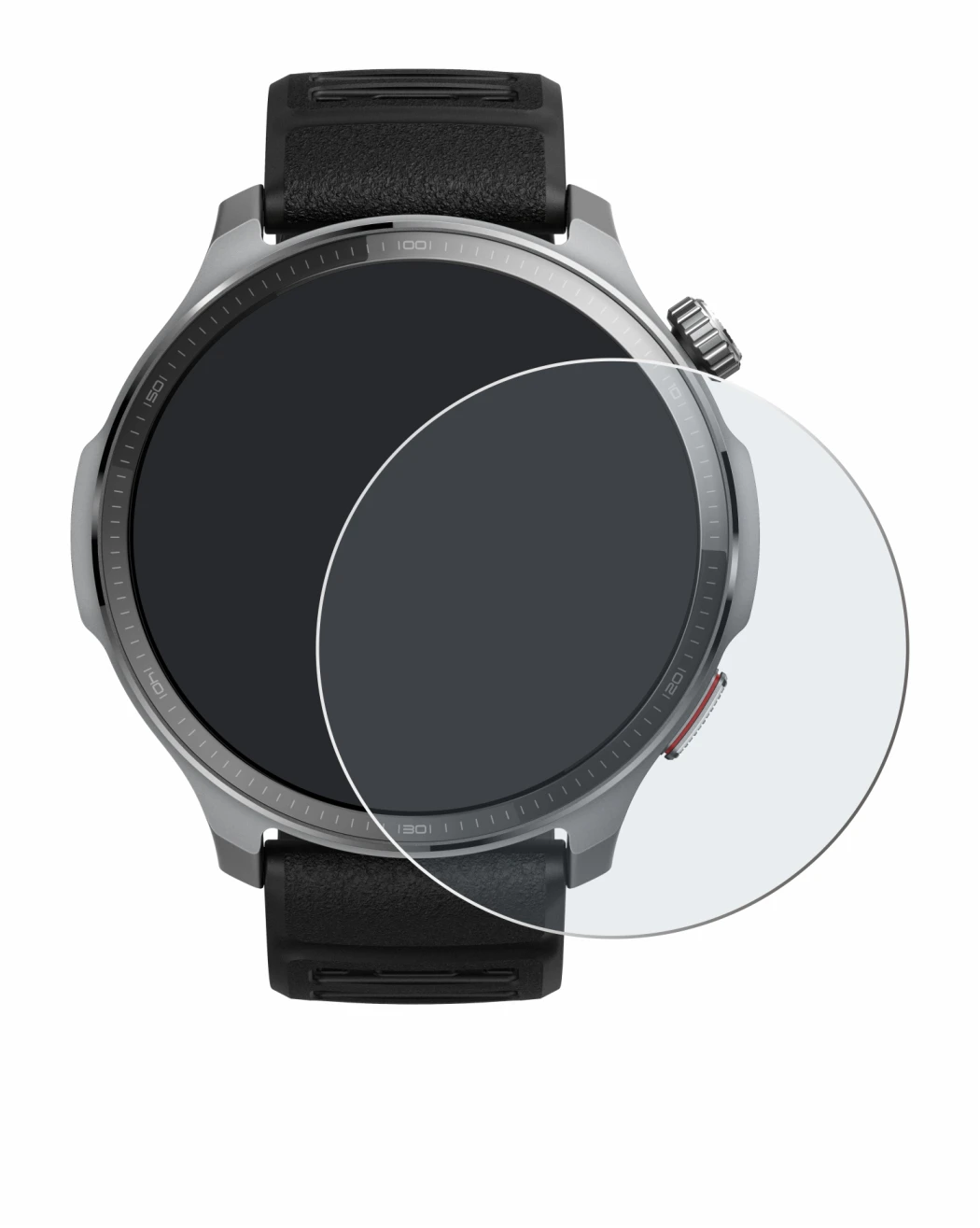 Imagen del dispositivo Huami Amazfit Balance 2 XT con una amplia variedad de protectores de pantalla.