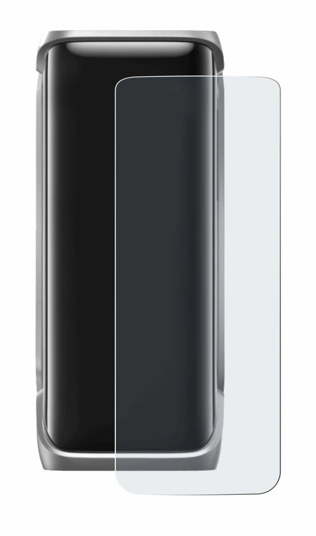 Imagen del dispositivo EcoFlow Rapid Pro X con una amplia variedad de protectores de pantalla.