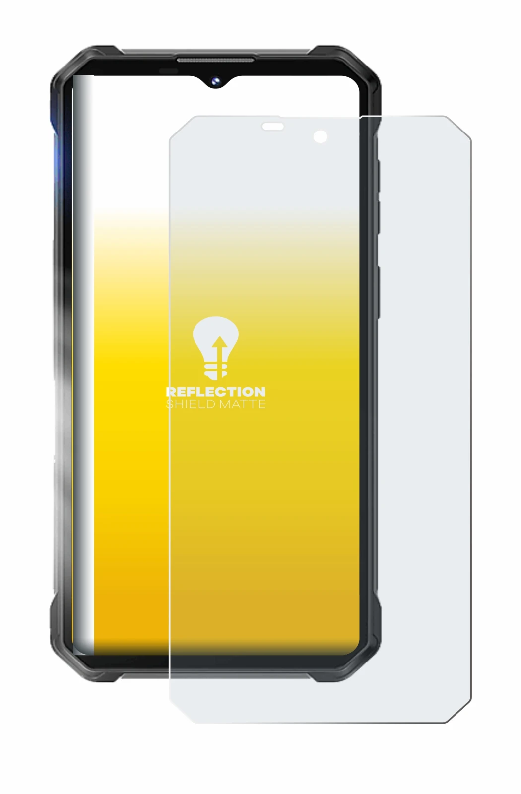 Imagen del dispositivo Oukitel WP53 Pro con una amplia variedad de protectores de pantalla.