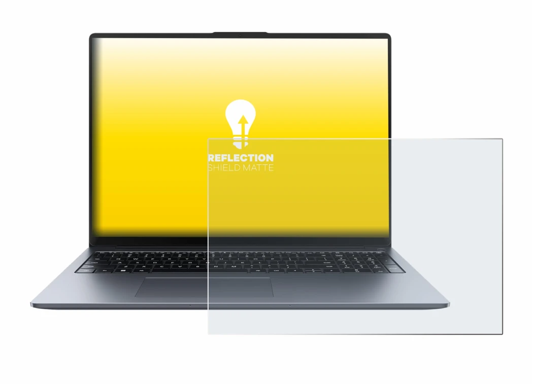 Imagen del dispositivo Huawei MateBook D 16 2024 con una amplia variedad de protectores de pantalla.