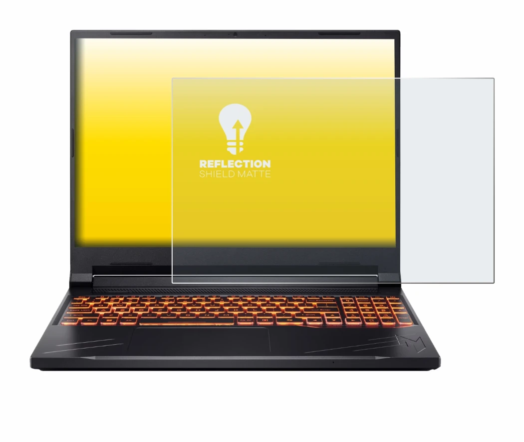 Imagen del dispositivo Acer Nitro V 16 con una amplia variedad de protectores de pantalla.