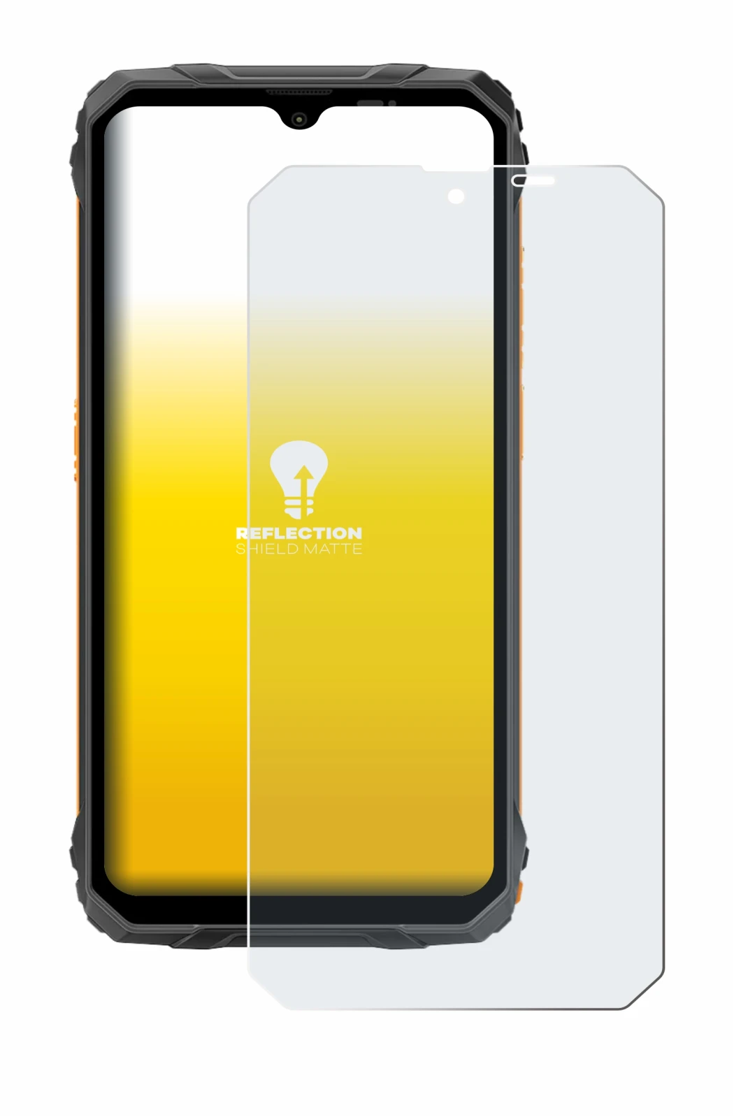 Imagen del dispositivo Blackview Fort 1 con una amplia variedad de protectores de pantalla.