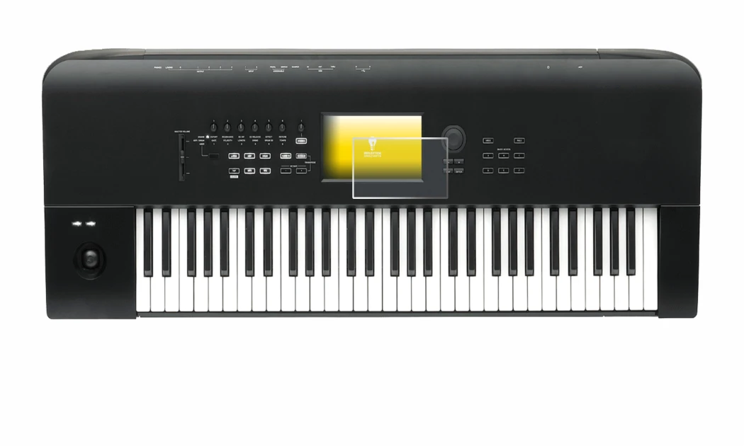 Imagen del dispositivo KORG Nautilus 61 con una amplia variedad de protectores de pantalla.