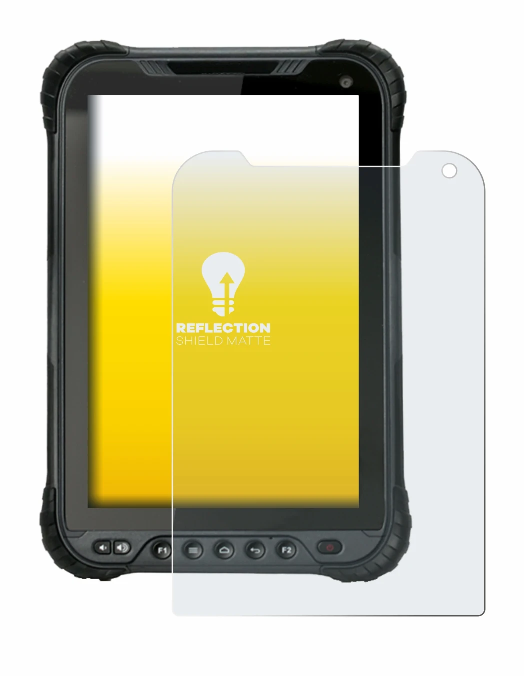 Imagen del dispositivo Unitech TB85 Plus con una amplia variedad de protectores de pantalla.