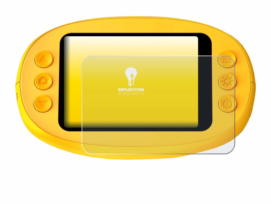 Imagen del dispositivo Ashfly inskam 382 con una amplia variedad de protectores de pantalla.