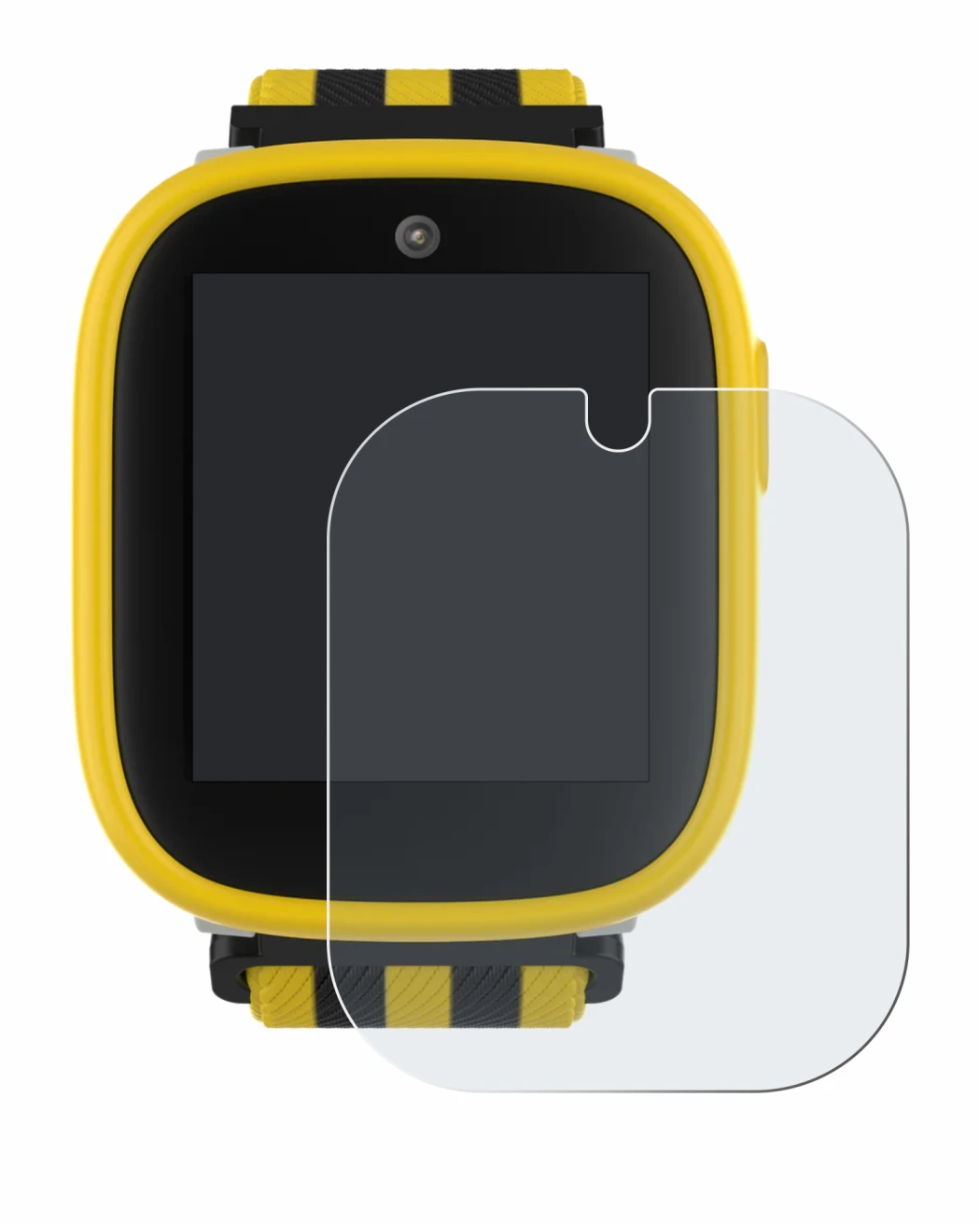Imagen del dispositivo Xplora X6 Play BVB-Edition con una amplia variedad de protectores de pantalla.
