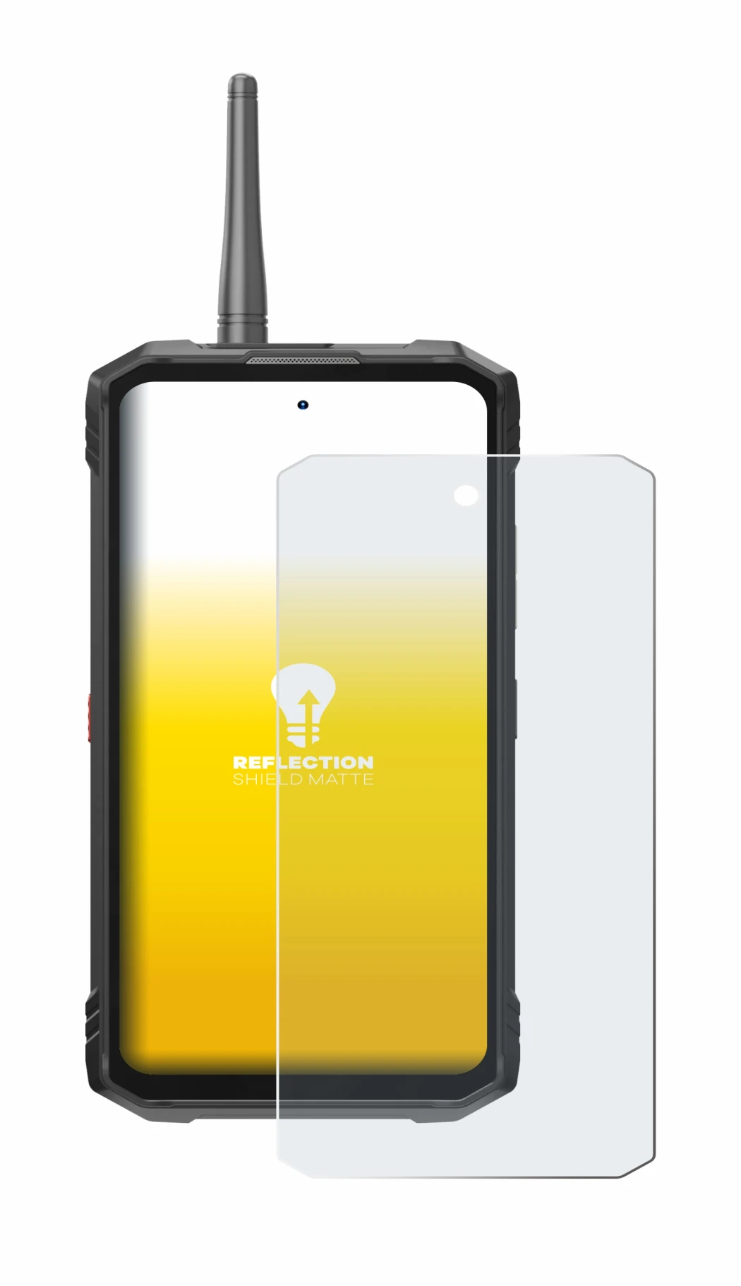 Imagen del dispositivo Hotwav Hyper 8 Ultra con una amplia variedad de protectores de pantalla.