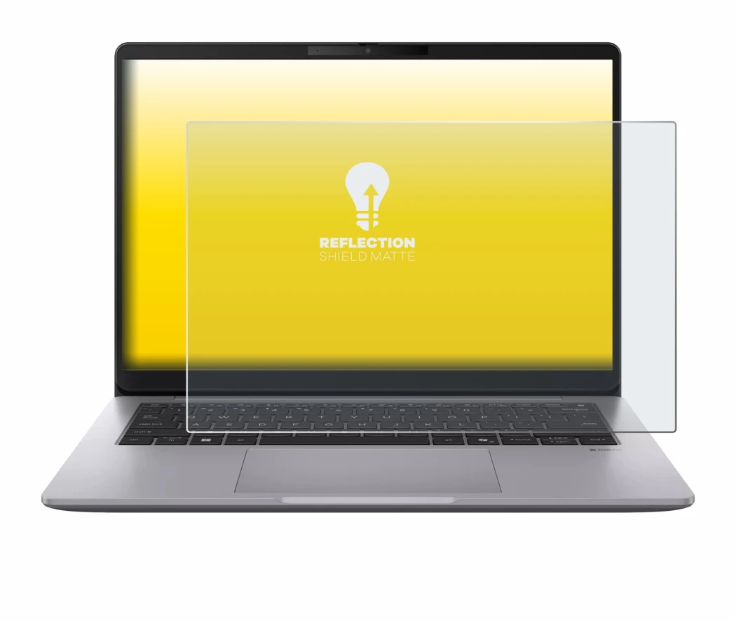 Imagen del dispositivo ASUS ExpertBook P3 G2 con una amplia variedad de protectores de pantalla.