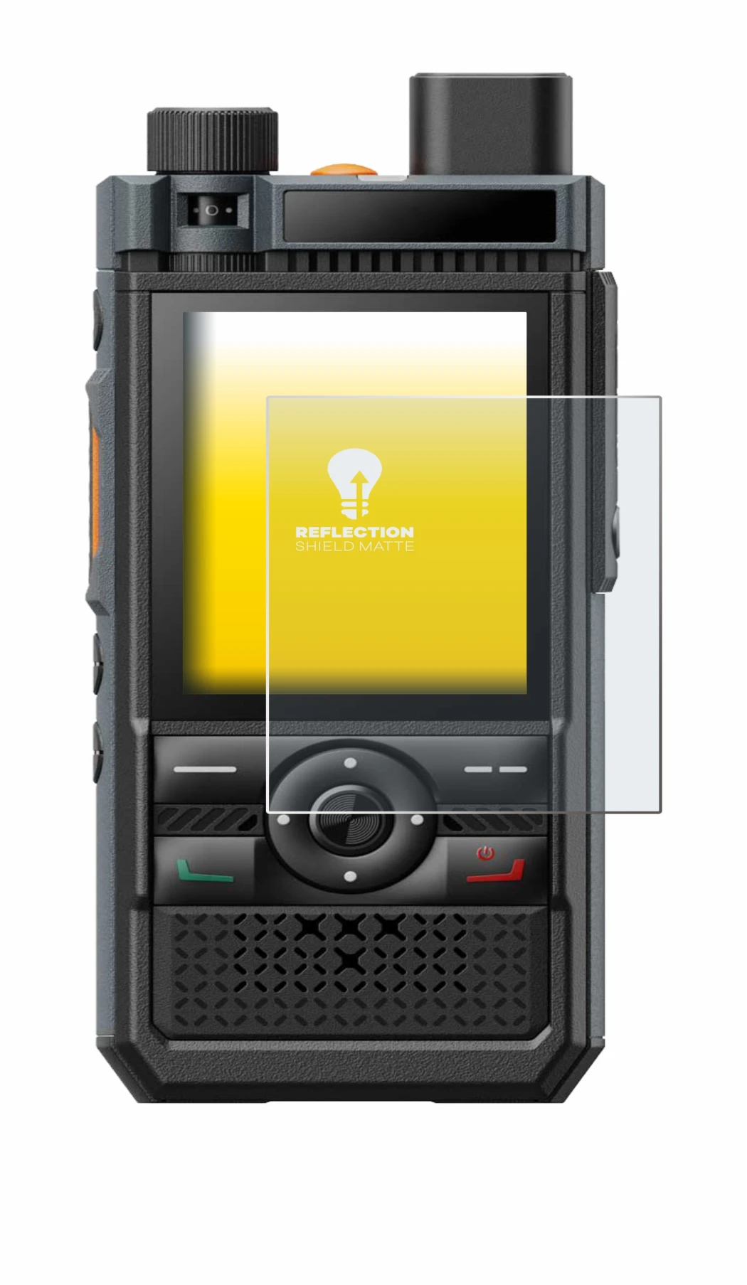 Imagen del dispositivo Hytera P50 con una amplia variedad de protectores de pantalla.