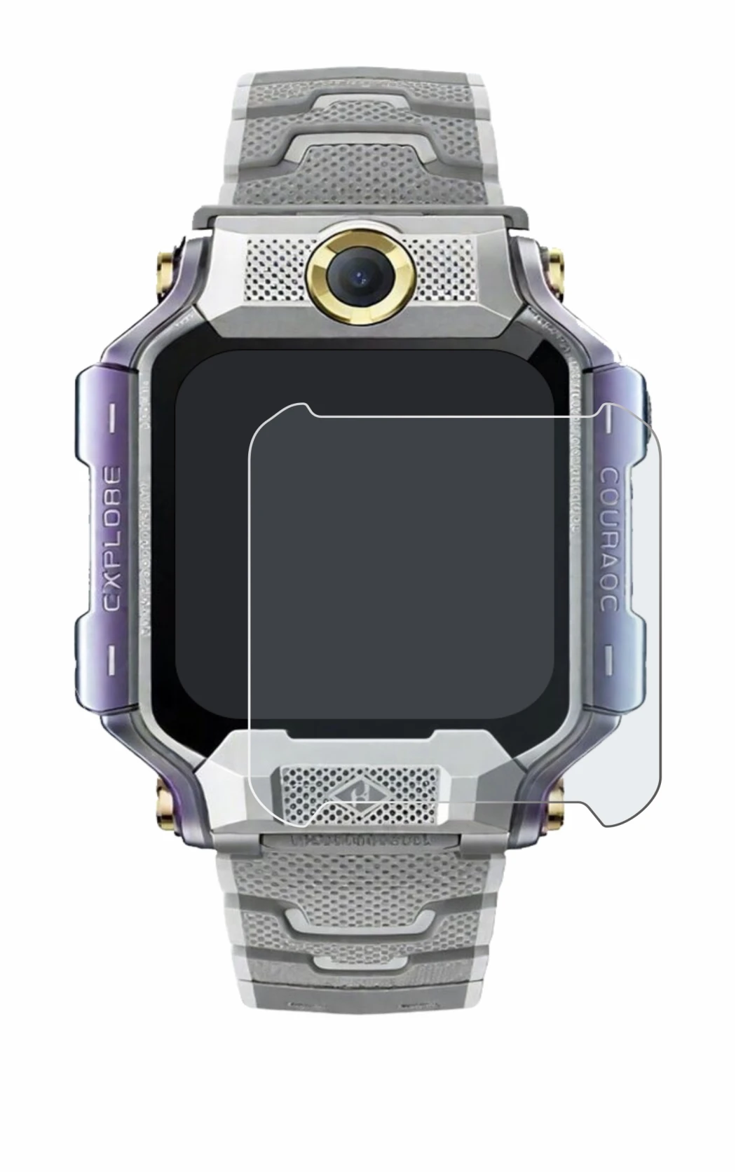 Imagen del dispositivo Imoo Watch Phone X10 con una amplia variedad de protectores de pantalla.