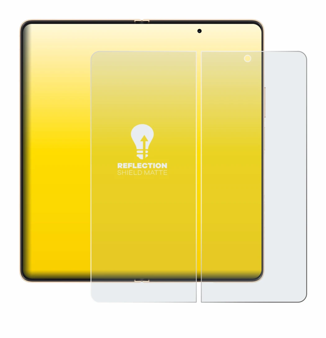 Imagen del dispositivo Honor Magic V6 (Pantalla interior) con una amplia variedad de protectores de pantalla.