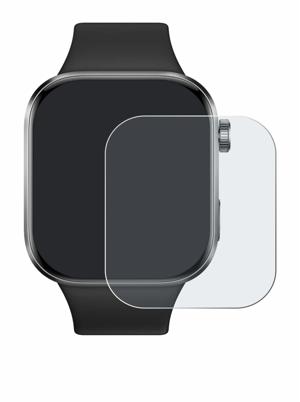 Imagen del dispositivo Xiaomi Redmi Watch 6 con una amplia variedad de protectores de pantalla.
