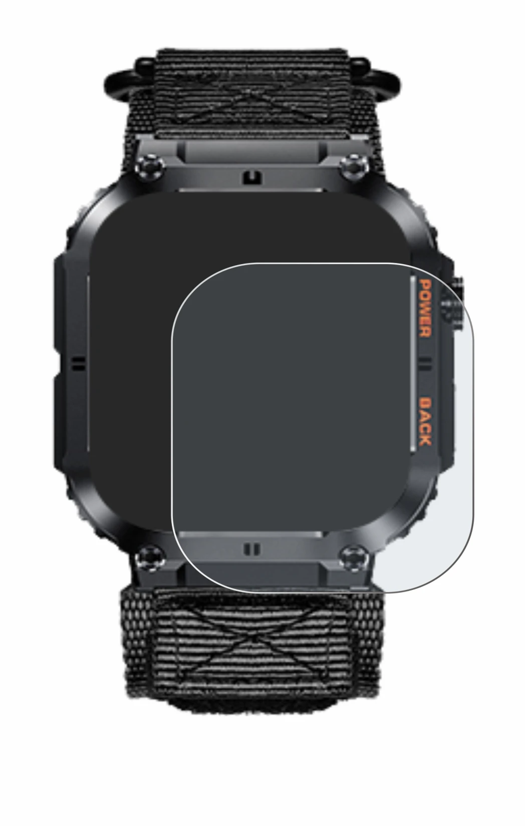 Imagen del dispositivo Megalith K57PRO con una amplia variedad de protectores de pantalla.