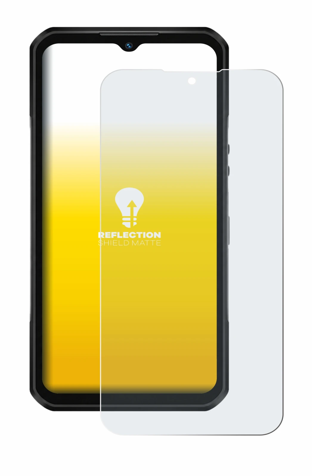 Imagen del dispositivo Oukitel WP66 con una amplia variedad de protectores de pantalla.