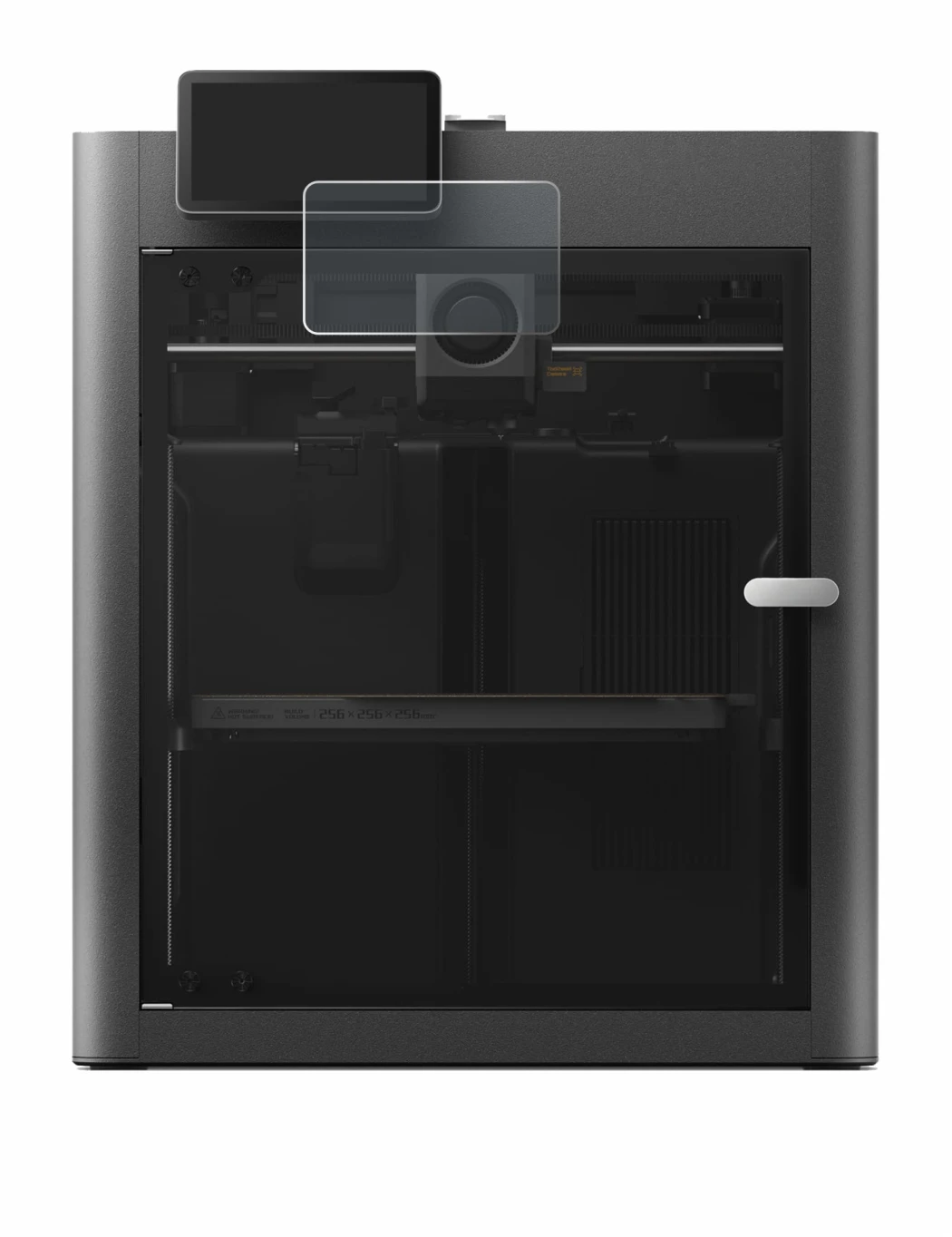 Imagen del dispositivo Bambu Lab X2D con una amplia variedad de protectores de pantalla.