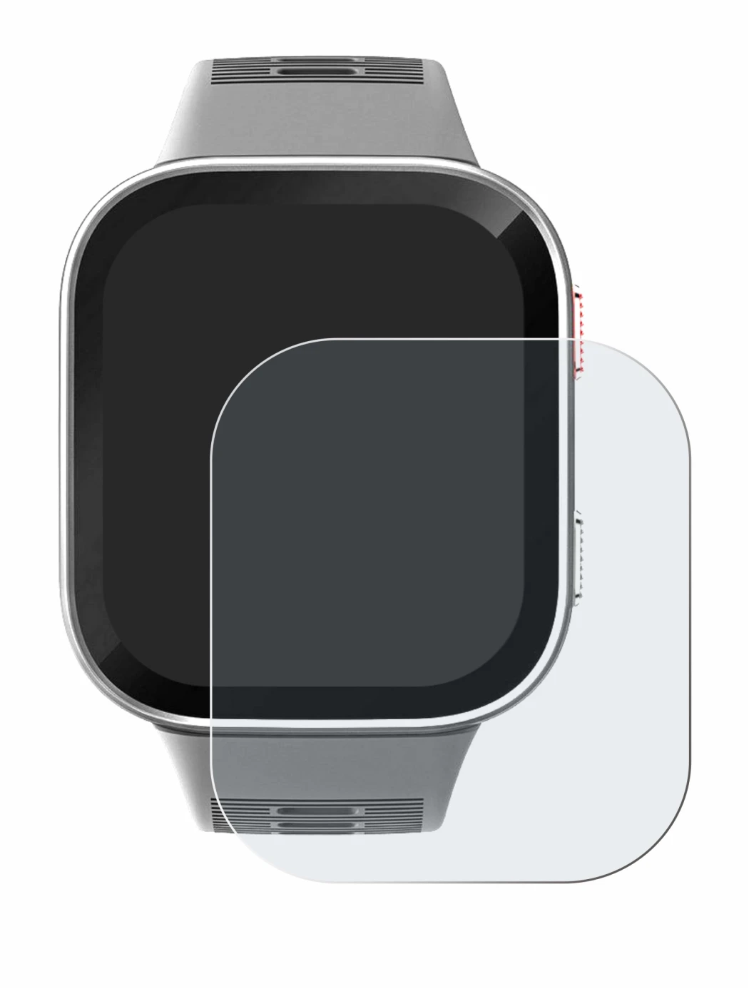 Imagen del dispositivo Amazfit Bip Max con una amplia variedad de protectores de pantalla.