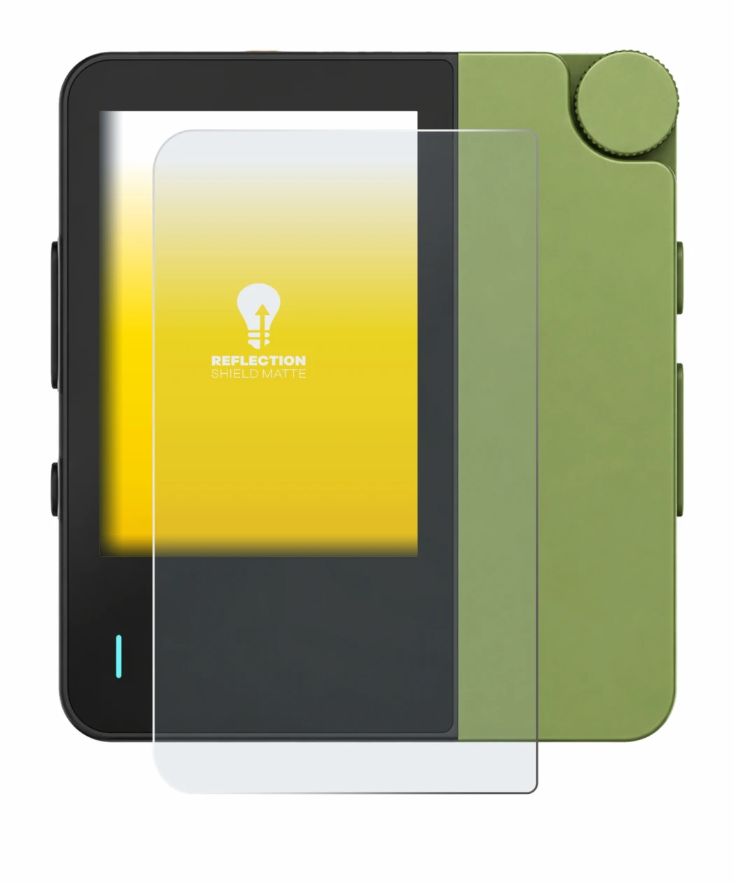 Imagen del dispositivo Hiby W4 con una amplia variedad de protectores de pantalla.