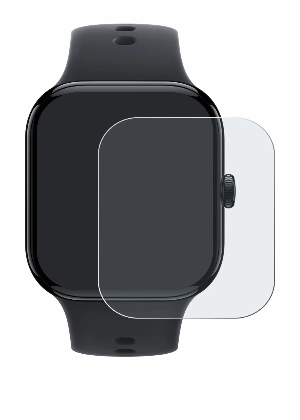 Imagen del dispositivo Vivo Watch GT 2 con una amplia variedad de protectores de pantalla.